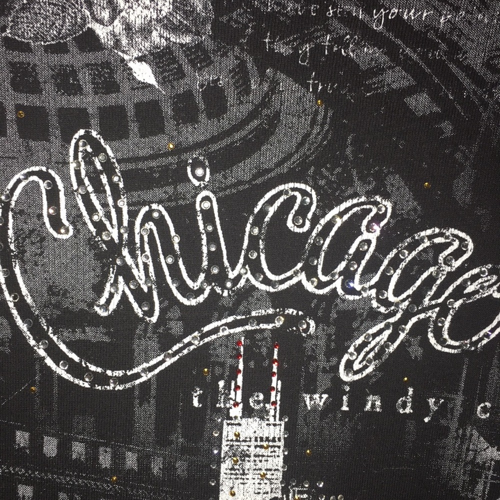 Chicago Black and White T-Shirt